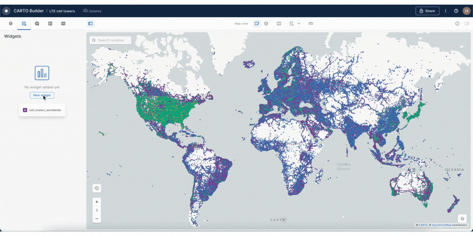 CARTO Builder