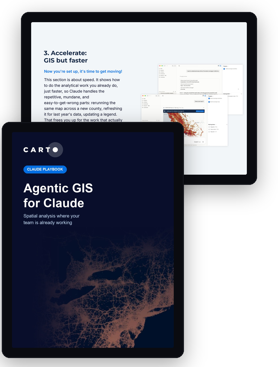Pages from the Agentic GIS for Claude playbook